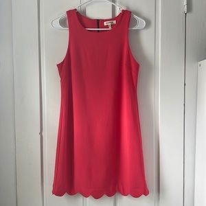 Monteau Coral Cocktail Dress